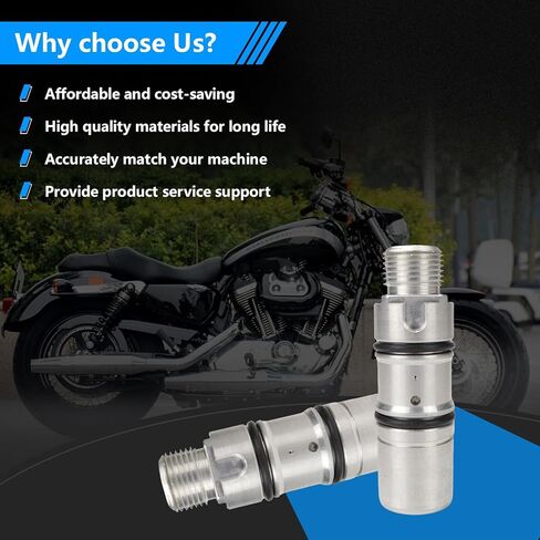 Rear Brake Master Cylinder Rebuild Kit Compatible with Harley Davidson Softail, FXR, Dyna, Electra/Tour/Street/Road Glide, Road King, Sportster,OEM Replace# 42382-87 DS-195059 in Saudi Arabia
