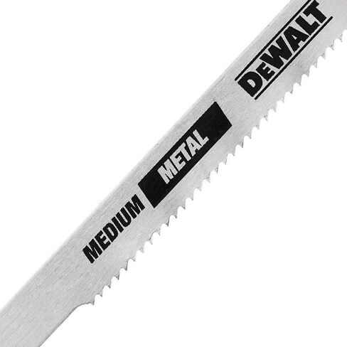 DEWALT DW3755H 4-Inch 8 TPI Aluminum/Fiberglass Cut HCS T-Shank Jig Saw Blade (5-Pack) in Saudi Arabia
