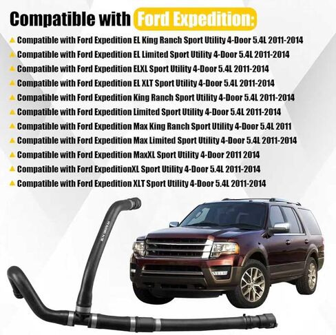 BL1Z-18472-A HVAC Engine Heater Hose Assembly Compatible with Ford Expedition 2011-2014 Lincoln Navigator 2011-2014 5.4L SUV Sport Utility Vehicle Replace 626-585 BL1Z18472A in Saudi Arabia