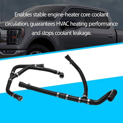 Inlet and Outlet HVAC Heater Hose Assembly Compatible with Ford Expedition 2011-2014 Lincoln Navigator 2011-2014 5.4L Replace BL1Z18472B BL1Z18472A KH557 KH558 in Saudi Arabia
