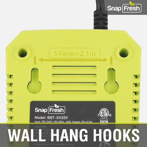 شاحن سريع للبطارية SnapFresh 20 فولت (BBT-XH20V)، يعمل مع بطاريات SnapFresh من BBT-DC20A وBBT-DC40A in Kuwait