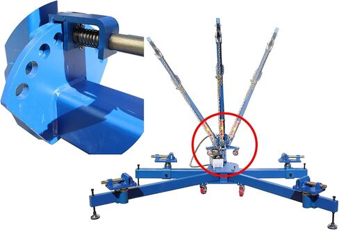 10Ton/98KN إطار جسم السيارة مستقيم معدات إصلاح جسم السيارة السيارات الإطار مصحح 7716lb/3500 كجم أقصى قدرة التحميل in Saudi Arabia