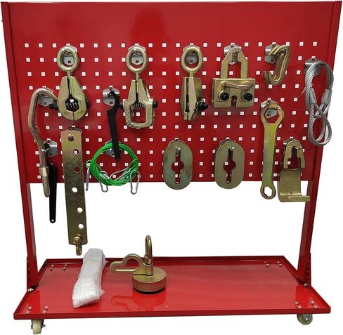 Auto Body Frame Straightener Car Body Repair Equipment 2.7 Ton Hydraulic Pressure 70 MPa Auto Frame Pulling Corrector 98KN Pulling Tower Capacity in Saudi Arabia