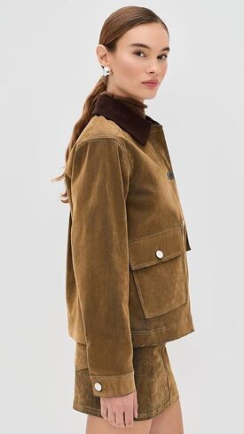 Bark Denim Flock Jacket in Saudi Arabia