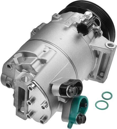 Compressor with Clutch L4 Pag 46 for Nissan for Versa 2007-2010 12V Tangent Mount-Mounting Type 4.29-Pulley Distance(in) 6pc 926001U60A 926001U600 901-23584 78404 in Saudi Arabia