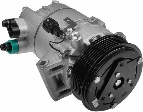 Compressor with Clutch L4 Pag 46 for Nissan for Versa 2007-2010 12V Tangent Mount-Mounting Type 4.29-Pulley Distance(in) 6pc 926001U60A 926001U600 901-23584 78404 in Saudi Arabia