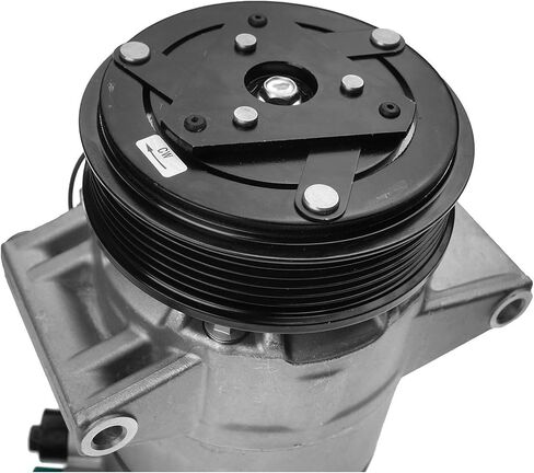 Compressor with Clutch L4 Pag 46 for Nissan for Versa 2007-2010 12V Tangent Mount-Mounting Type 4.29-Pulley Distance(in) 6pc 926001U60A 926001U600 901-23584 78404 in Saudi Arabia