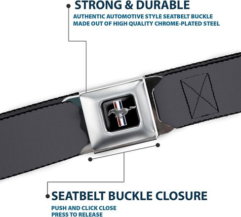 Ford Mustang Seatbelt Belt in Charcoal by Ford in Saudi Arabia