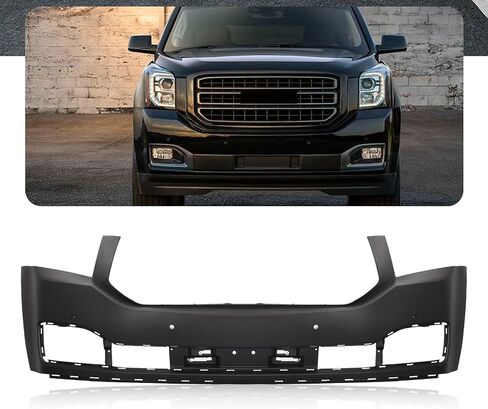 PENSUN Front Bumper Cover Fascia Fit for 2015 2016 2017 2018 2019 2020 GMC Yukon & Yukon XL GM1000975 84407940 in Saudi Arabia