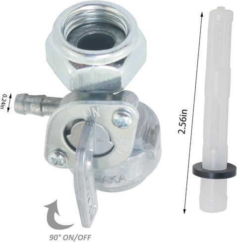 Generator Throttle Fuel Tank Switch Shut Off Valve GX160 Microtiller Inner Wire Fuel Delivery Buckle 16x1.5mm For Replacement Parts 0j0974 in Saudi Arabia