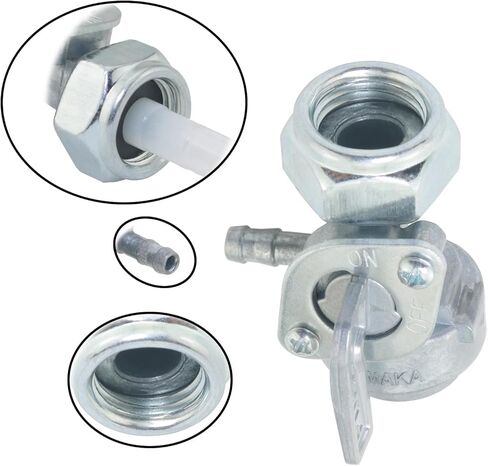 Generator Throttle Fuel Tank Switch Shut Off Valve GX160 Microtiller Inner Wire Fuel Delivery Buckle 16x1.5mm For Replacement Parts 0j0974 in Saudi Arabia