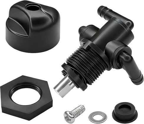3-Way Fuel Shut Off Valve Petcock with Knob & Nut Kit for Polaris Sportsman 500 600 700 335 400 325 330, Trail Boss, Twin Magnum, Big Boss, Replaces OEM 7052161 5432559, Fuel Tank Valve Switch in Saudi Arabia