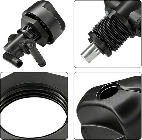 3-Way Fuel Shut Off Valve Petcock with Knob & Nut Kit for Polaris Sportsman 500 600 700 335 400 325 330, Trail Boss, Twin Magnum, Big Boss, Replaces OEM 7052161 5432559, Fuel Tank Valve Switch in Saudi Arabia