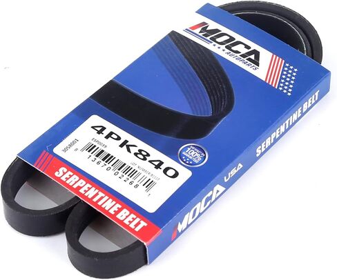 EPDM Serpentine Belt 4PK840 Compatible with Nissan Sentra Infiniti Q45 Suzuki Acura Integra Geo in Saudi Arabia