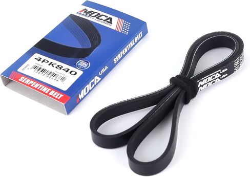 EPDM Serpentine Belt 4PK840 Compatible with Nissan Sentra Infiniti Q45 Suzuki Acura Integra Geo in Saudi Arabia