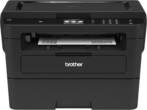 طابعة ليزر أحادية اللون الكل في واحد من سلسلة Brother HL-L2395DW - طباعة نسخة مسح ضوئي - طباعة تلقائية على الوجهين - 36 صفحة في الدقيقة، 2400 × 600 نقطة في البوصة، 250 ورقة - شاشة لمس ملونة 2.7 بوصة - USB عالي السرعة، كابل طابعة Wulic in Saudi Arabia
