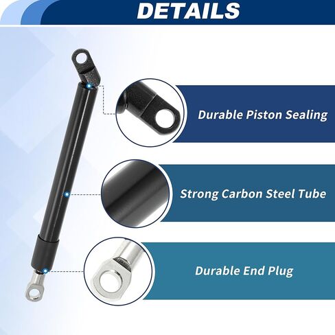 مجموعة مساعدة الباب الخلفي مجموعة مساعدة الباب الخلفي لتويوتا تاكوما (N400) 2024 2025 شاحنة بيك اب رافعة الباب الخلفي دعم تبختر الصدمات in Kuwait