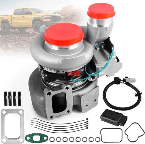 HE300VG Turbocharger Assembly with Turbo Actuator 68321378AA For 2013-2018 Dodge Ram 2500 3500 6.7L Holset ISB Diesel, Replaces# 68321377AA 68212739AA 68481772AA 5601240NX 5326055HX 5494878RX in Saudi Arabia