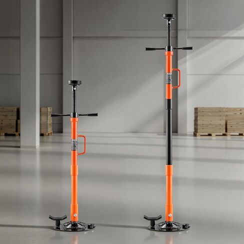 VEVOR Underhoist Support Stand, 1 Ton (2204 lbs) Capacity Under Hoist Jack Stand with Handle, Adjustable Height, Bearing Mounted Spin Handle, Self-Locking Threaded Screw, Support Vehicle Components in Saudi Arabia