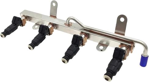 متوافق مع SAIC MG3 MG5 MG350 MG360 GT مجموعة قضبان الوقود فوهات الحقن MJY100640 (السكك الحديدية) in Saudi Arabia