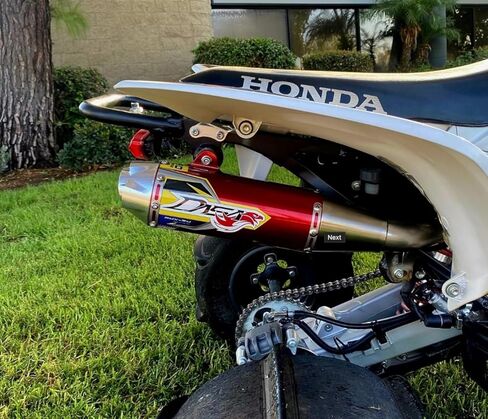 Dasa Exhaust System PHX-24 Series Compatible with Honda TRX450 2006-2014 Red/brushed NEW2024 in Saudi Arabia