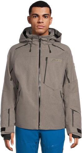Spyder Men's Leader Jacket, Storm Melange in Saudi Arabia