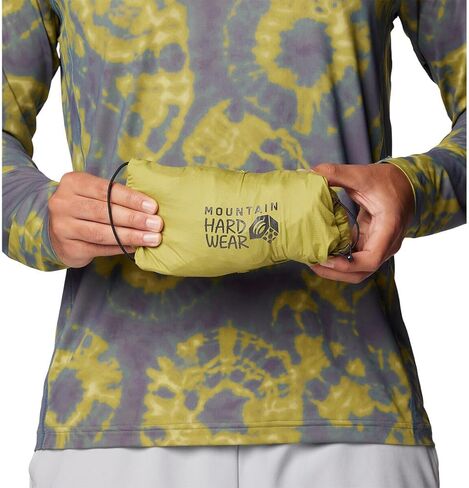Mountain Hardwear Men's Kor Airshell Hybrid in Vetiver / Moon Moss in Saudi Arabia