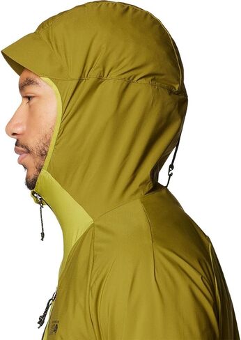 Mountain Hardwear Men's Kor Airshell Hybrid in Vetiver / Moon Moss in Saudi Arabia