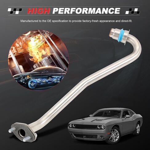 EGR Valve to Intake Plenum Tube Line for 3.5L, Charger 2006-2010, Challenger 2009-2010, Magnum 2005-2008 4593582AA in Saudi Arabia
