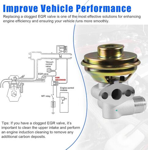 EGV882 EGR Valve For Nissan Frontier 1998-2004, For Xterra 2000-2004 (2.4L L4 Engine), Replace OE：147103S500 147103S501 in Saudi Arabia