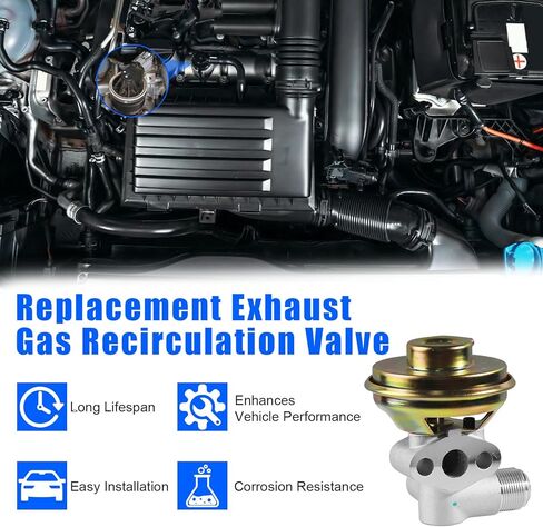 EGV882 EGR Valve For Nissan Frontier 1998-2004, For Xterra 2000-2004 (2.4L L4 Engine), Replace OE：147103S500 147103S501 in Saudi Arabia