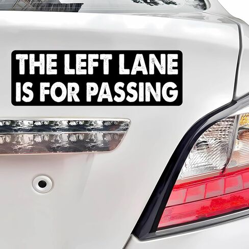 11 × 3 بوصة (3 قطع) - الممر الأيسر مخصص لتمرير ملصق ممتص الصدمات - الممر الأيسر مخصص لتمرير الملصق - ملصق مضحك in Kuwait