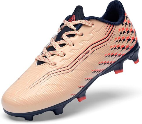 DREAM PAIRS Boys Girls FG AG Soccer Cleats High-Speed Anti-Twist Lightweight Football Shoes in Saudi Arabia