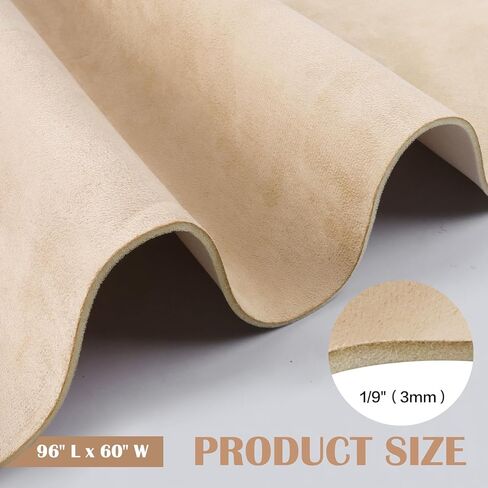 Suede Headliner Fabric 96" x 60" Headliner Material with 1/9" Foam Backing, Automotive Interior Replacement Upholstery Material for Car, Truck, SUV, RV, Boat & Home DIY Roof Repair (Beige) in Saudi Arabia