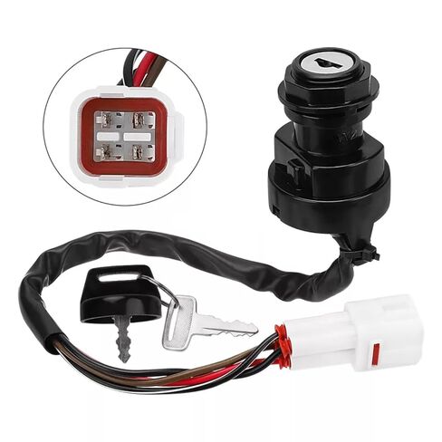 Ignition Key Switch Replacement for Yamaha for Big Bear 350 YFM350FW YFM350U 1995 1996 1997-1999 in Saudi Arabia