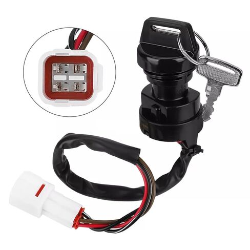 Ignition Key Switch Replacement for Yamaha for Big Bear 350 YFM350FW YFM350U 1995 1996 1997-1999 in Saudi Arabia