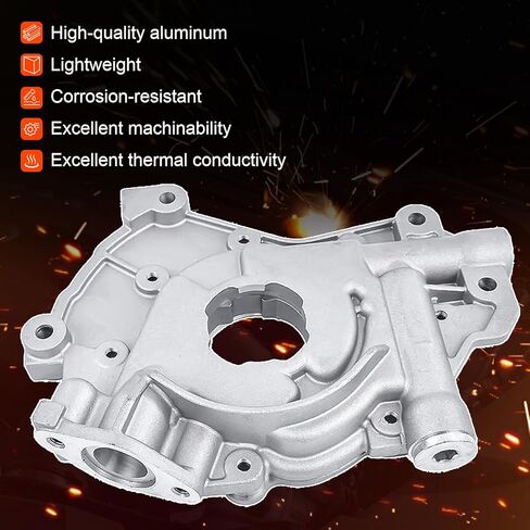 مضخة زيت المحرك لفورد E-150 E-250 E-350 كراون فيكتوريا 4.6L 5.4L 6.8L، يستبدل # M176 5L3Z-6600-AA 601-2010 224-43498 in Kuwait