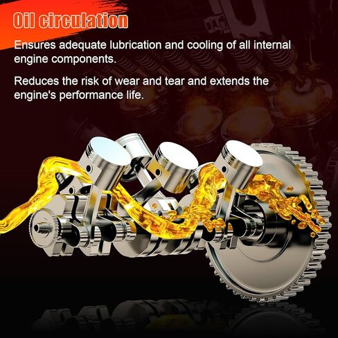 مضخة زيت المحرك لفورد E-150 E-250 E-350 كراون فيكتوريا 4.6L 5.4L 6.8L، يستبدل # M176 5L3Z-6600-AA 601-2010 224-43498 in Kuwait