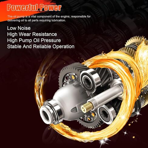 مضخة زيت المحرك لفورد E-150 E-250 E-350 كراون فيكتوريا 4.6L 5.4L 6.8L، يستبدل # M176 5L3Z-6600-AA 601-2010 224-43498 in Kuwait