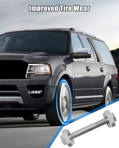 مجموعة عجلات الحدبة الأمامية مناسبة لفورد إكسبيديشن 2007-2017 F150 2004-2024 رابتور لينكولن 2010-2014 مارك LT 2006-2008 نافيجيتور 2007-2017 استبدال 86252 مجموعة تعديل عجلة الحدبة in Kuwait