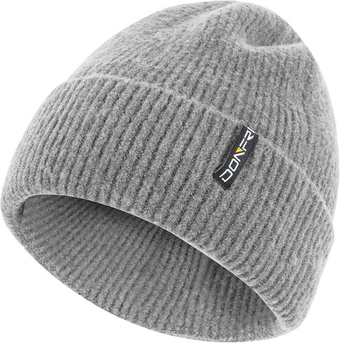 Donfri 100% ميرينو قبعة صوفية قبعات الرجال النساء الشتاء قبعة دافئة قبعة الجمجمة قبعة صغيرة هدية in Kuwait