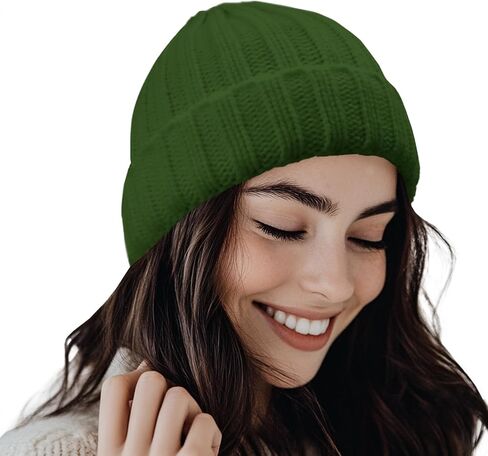 PFFY Beanie Hat for Women Winter Warm Knit Beanies Hats Skull Cap in Saudi Arabia