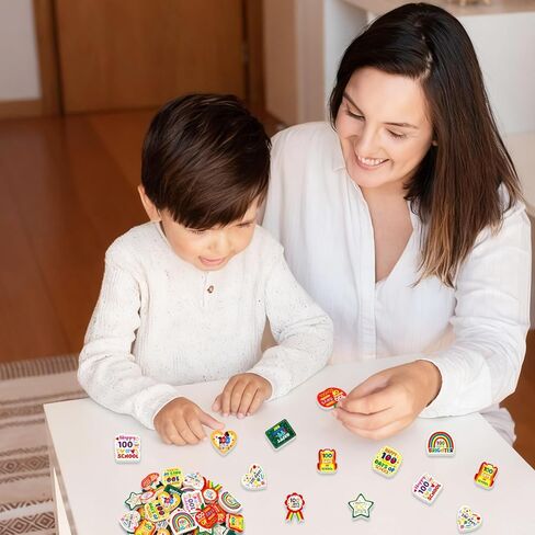 Ceiba Tree 60pcs 100 Days of School Erasers Bulk Happy 100th Day of School Mini Erasers for Kids Student Classroom Prizes Homework Rewards Supplies Party Favors in Saudi Arabia
