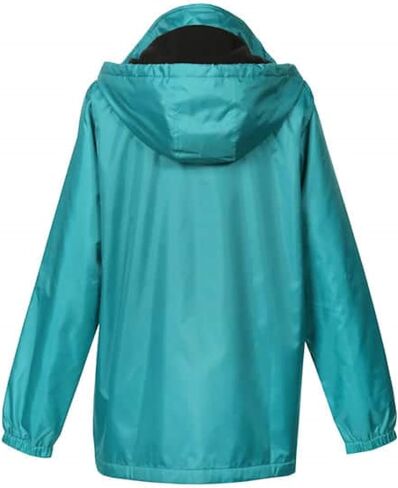 totes Womens Rain Jacket with Hood Rain Coat for Women Waterproof Womens Coats,Teal Blue,2X in Saudi Arabia