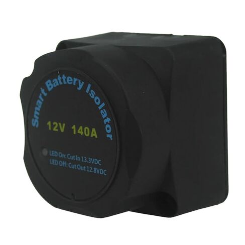 12V 140A Voltage Sensitive Split Charge Relay VSR for Camper Car Smart Battery Isolator Charge 2 Battery Bank Auto Parts in Saudi Arabia