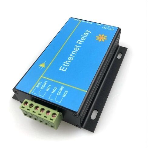 2 Way Network Relay Module IP Remote Access Controller Intelligent Smart Home Industrial Grade Support MODBUS in Saudi Arabia