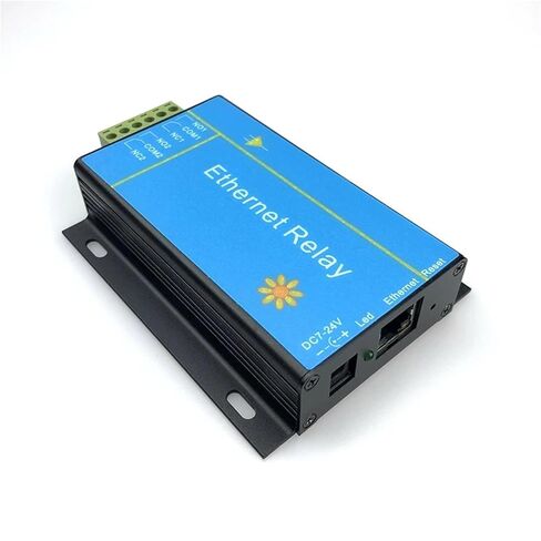 2 Way Network Relay Module IP Remote Access Controller Intelligent Smart Home Industrial Grade Support MODBUS in Saudi Arabia