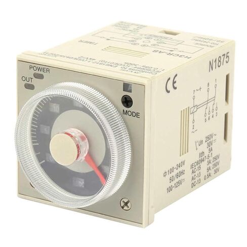 H3CRA8 Delay Timer Relay 1.2S300H Knob Control Time Relay 8 Pins AC220V in Saudi Arabia