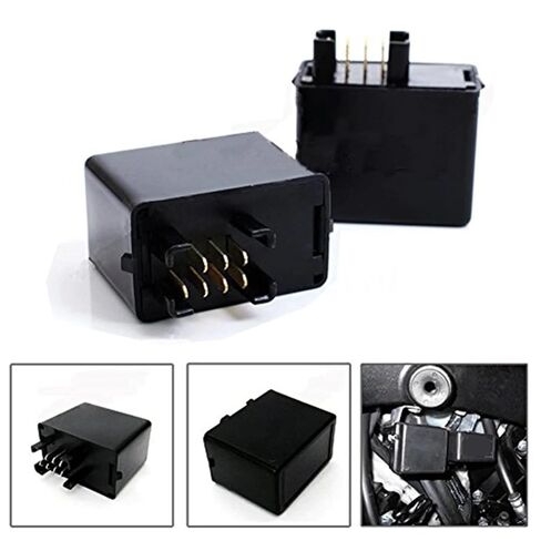 7 Pin Flasher Indicator Relay Compatible with LEDs Easy Installation Flash Rate Solution As Shown in The Picture in Saudi Arabia