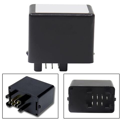 7 Pin Flasher Indicator Relay Compatible with LEDs Easy Installation Flash Rate Solution As Shown in The Picture in Saudi Arabia